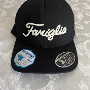Black Famiglia Cap